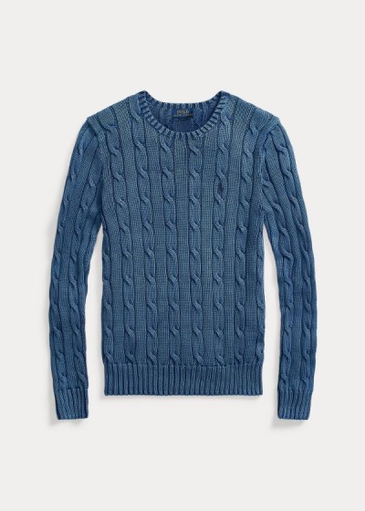 Suéter Polo Ralph Lauren Cable-Knit Algodão Mulher 54376-LOXV